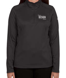 The North Face Women's Tech Quarter Zip Fleece Pullover - Color: Black