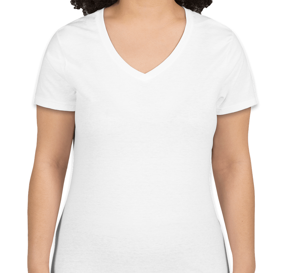 Hanes Women's X-Temp Short Sleeve V-Neck T-shirt-default