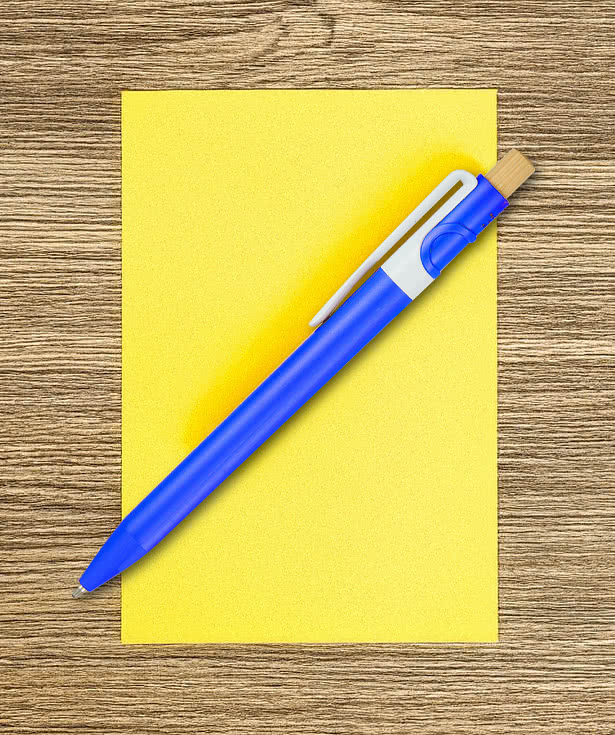 Full Color Sunburst Recycled Gel Pen (black ink)