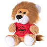 6" Loveable Lion Plush Animal