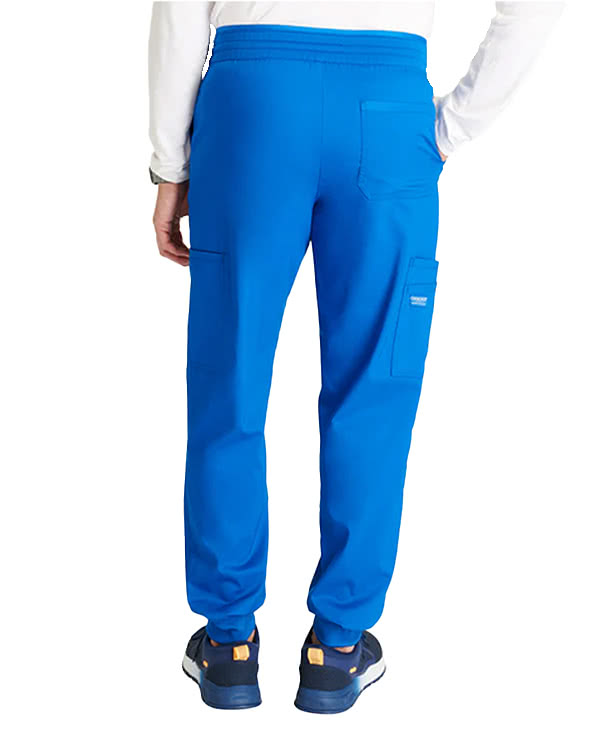Cherokee Workwear Revolution 6-Pocket Mid-Rise Jogger Scrub Pant