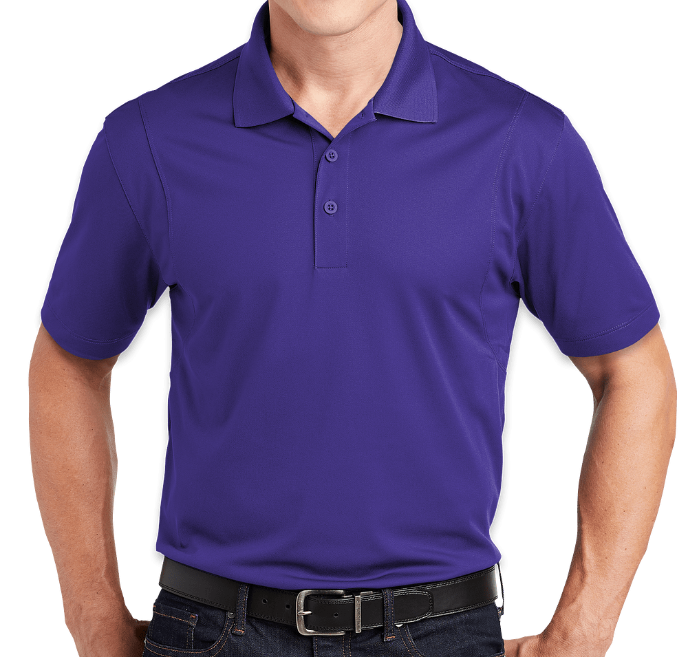 Sport-Tek Tall Sport-Wick Micro Pique Performance Polo - Embroidered-default