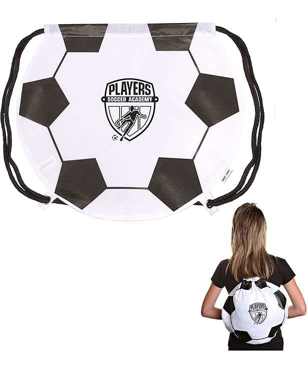 Soccer Drawstring Bag