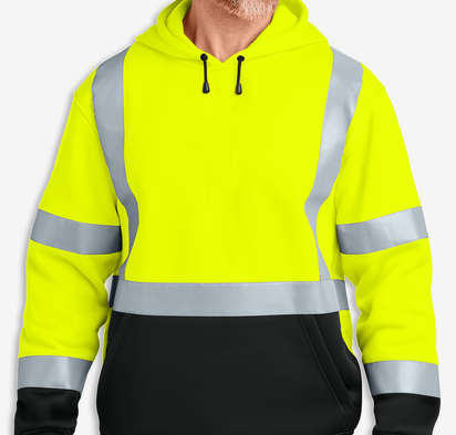 CornerStone Class 3 Heavy-Duty Fleece Safety Pullover Hoodie-default
