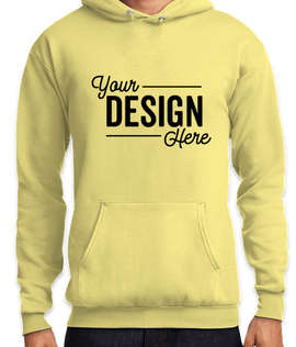 Port & Company Core Pullover Hoodie - Color: Yellow