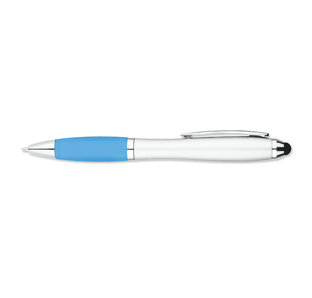Curvaceous Color Grip Stylus Pen (black ink)-default