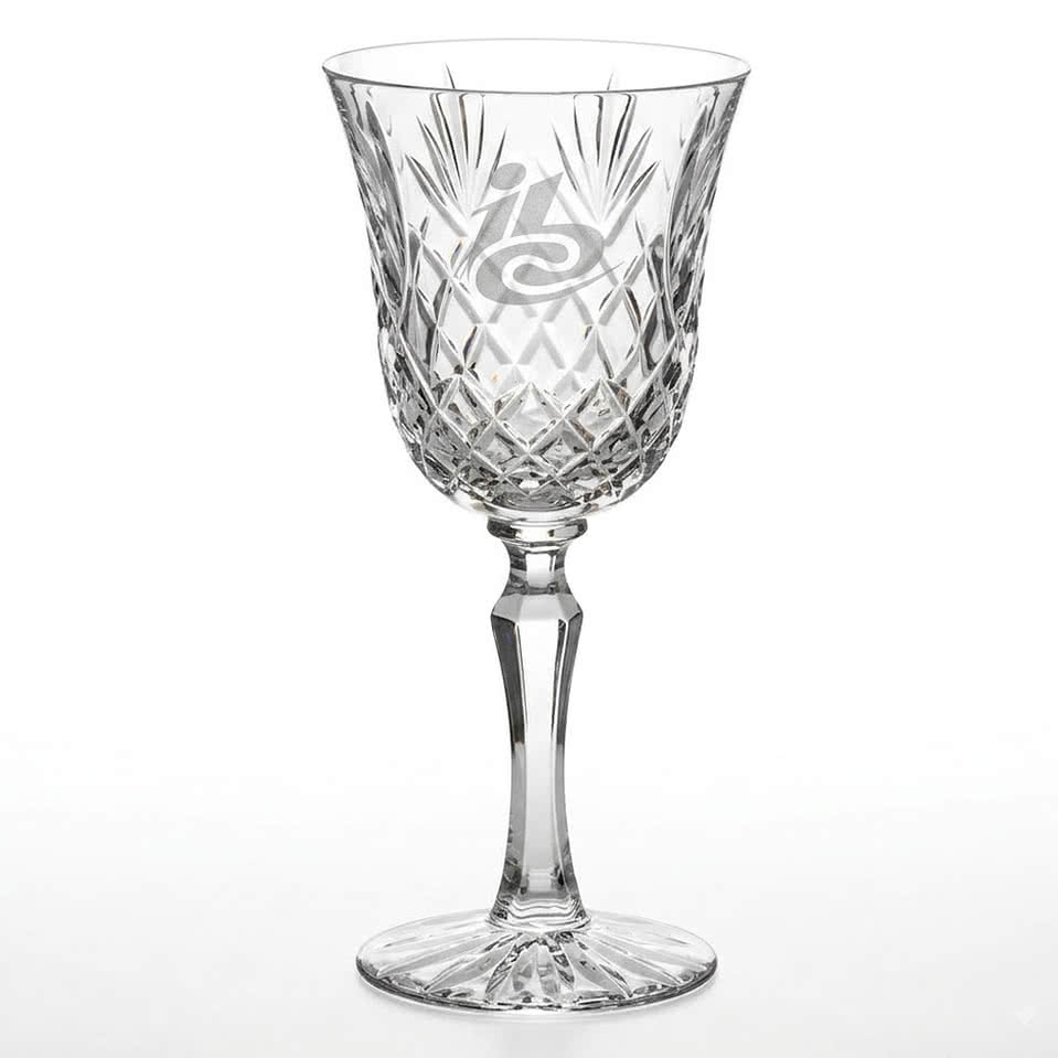 Laser Etched 10 oz. Seaton Wine Glass