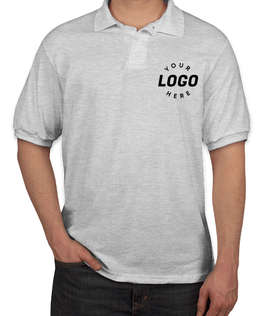 Hanes EcoSmart 50/50 Jersey Polo - Embroidered