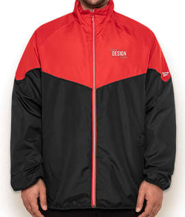 Reebok Storm Full Zip Jacket - Color: Red / Black