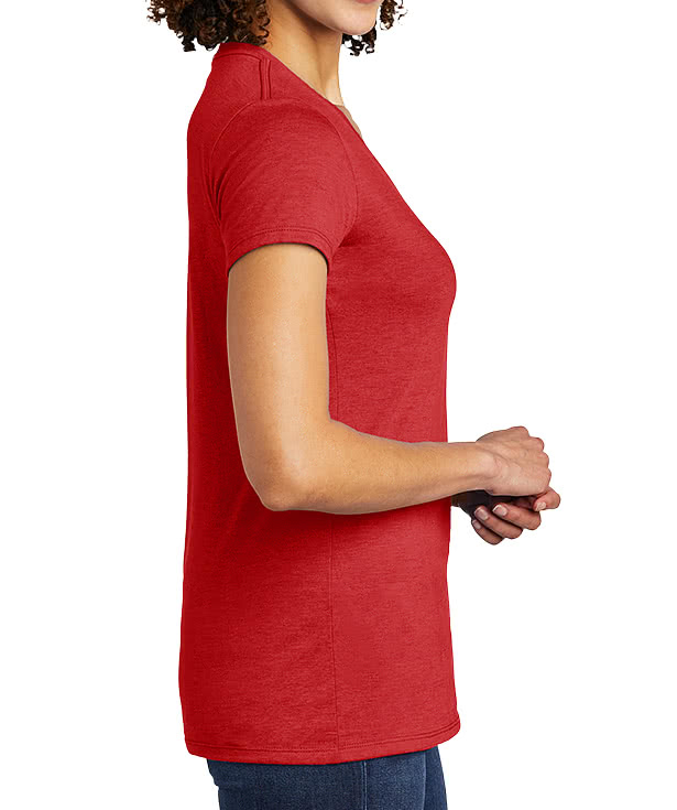 Allmade Women's Tri-Blend V-Neck T-shirt