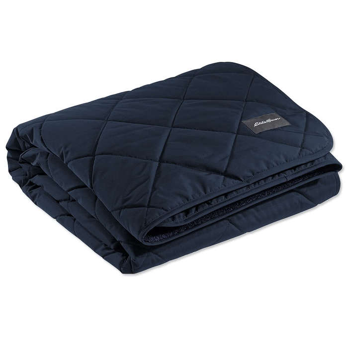 Eddie Bauer Quilted Insulated Fleece Blanket