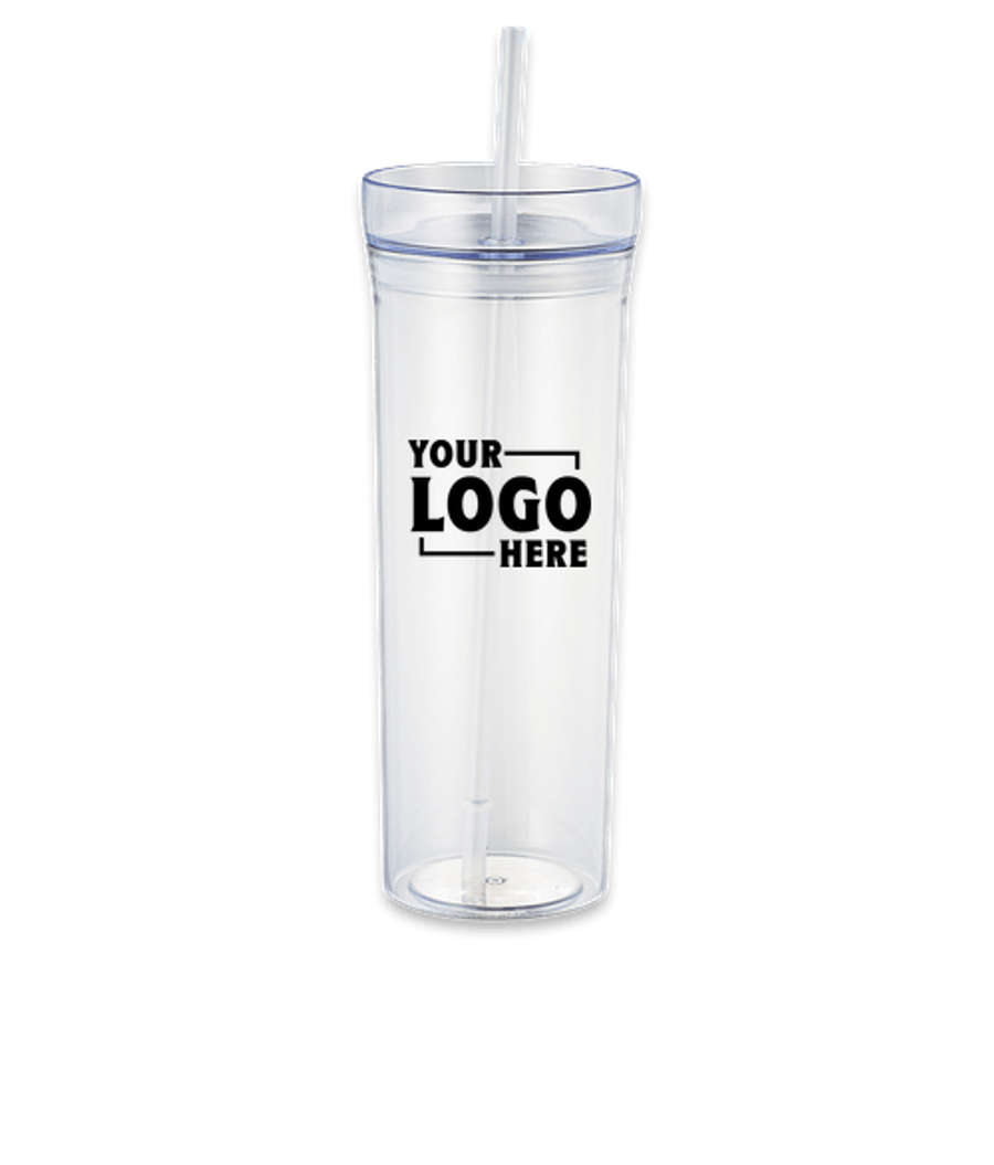 22 oz. Sauron Tumbler with Straw in Clear
