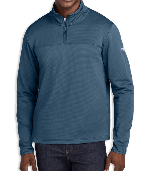 Custom The North Face Double-Knit Half Zip Pullover - Design