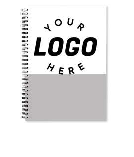 Color Block JournalBooks ® Spiral Notebook - Color: Light Gray