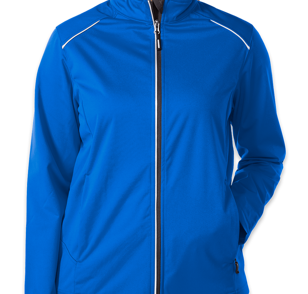 Core 365 Women's Techno Lite Three-Layer Tech Shell Jacket - Printed-default