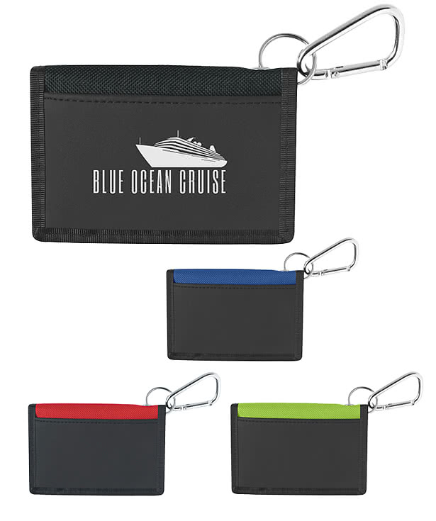 Wallet with Carabiner