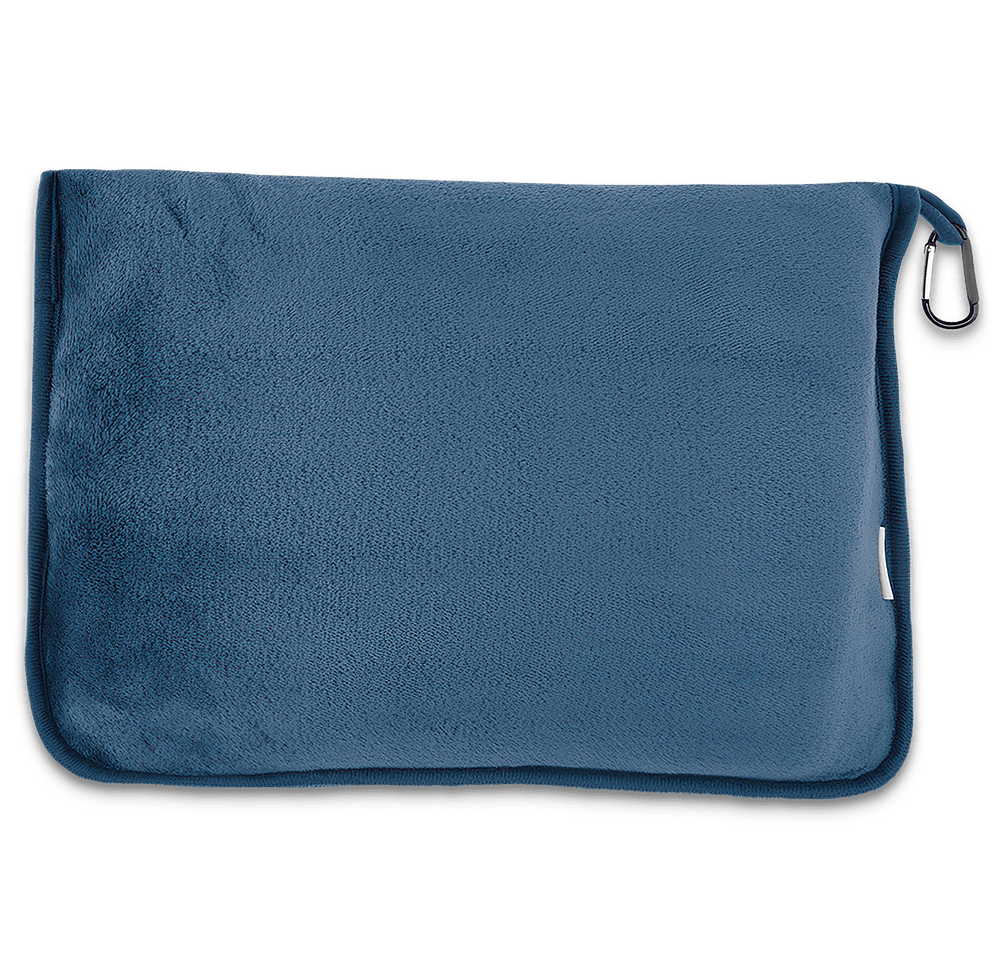 En Route Recycled Travel Blanket With Trolley Pillow Pouch-default