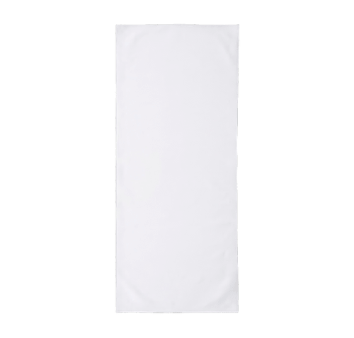 Full Color 36" Poplin Table Runner in White