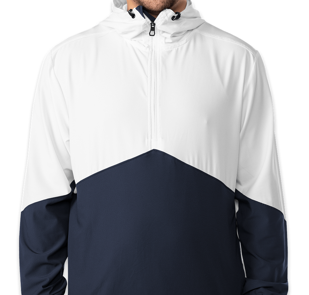 Russell Athletic Legend Half Zip Hooded Sweatshirt-default