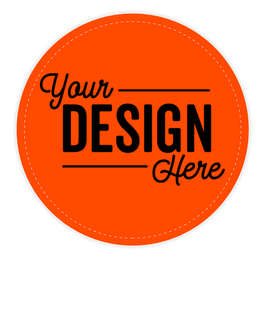 Full Color 4 in. Circle Magnet - Color: Orange