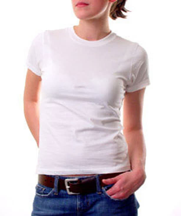 American Apparel USA-Made Juniors Jersey T-shirt