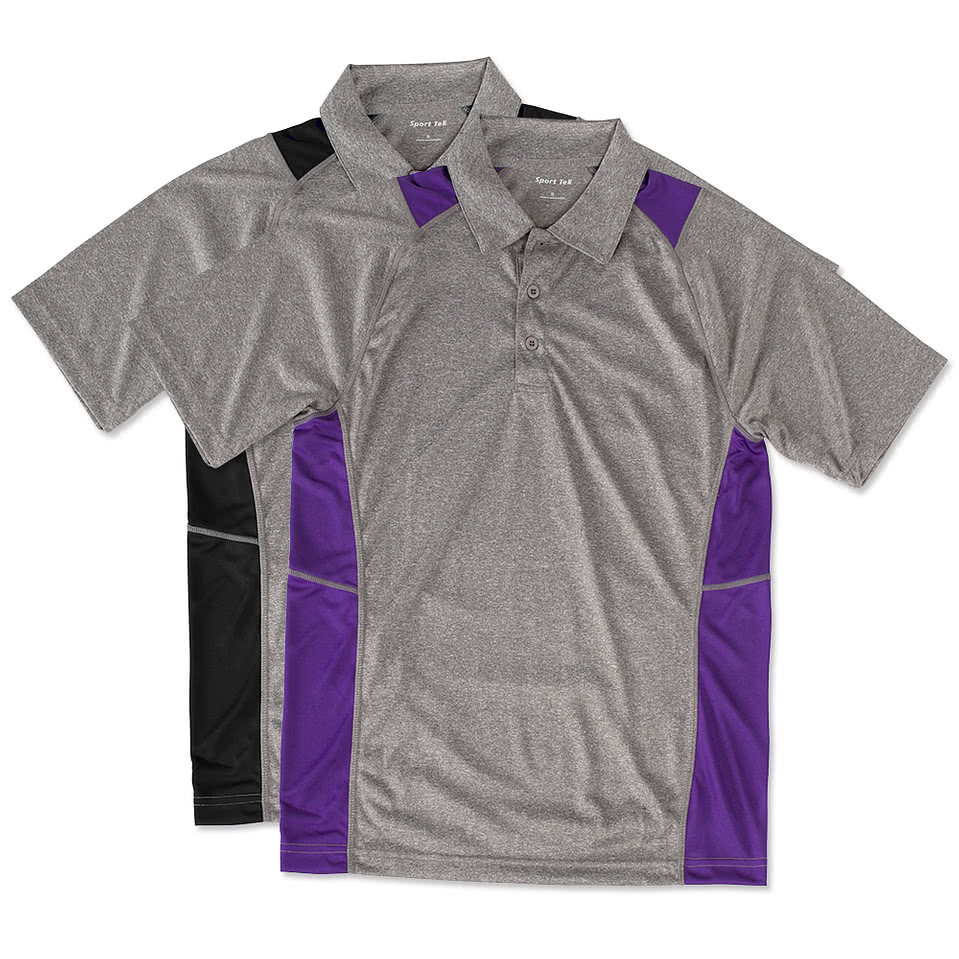 Sport-Tek Contrast Performance Polo