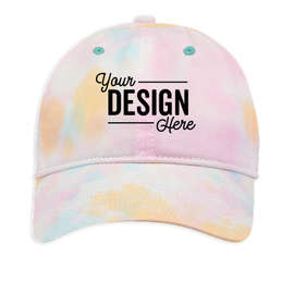 The Game Tie-Dye Twill Hat - Color: Sorbet