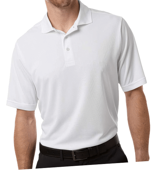 Core 365 Nova UPF 50+ Performance Pique Polo - Printed in White