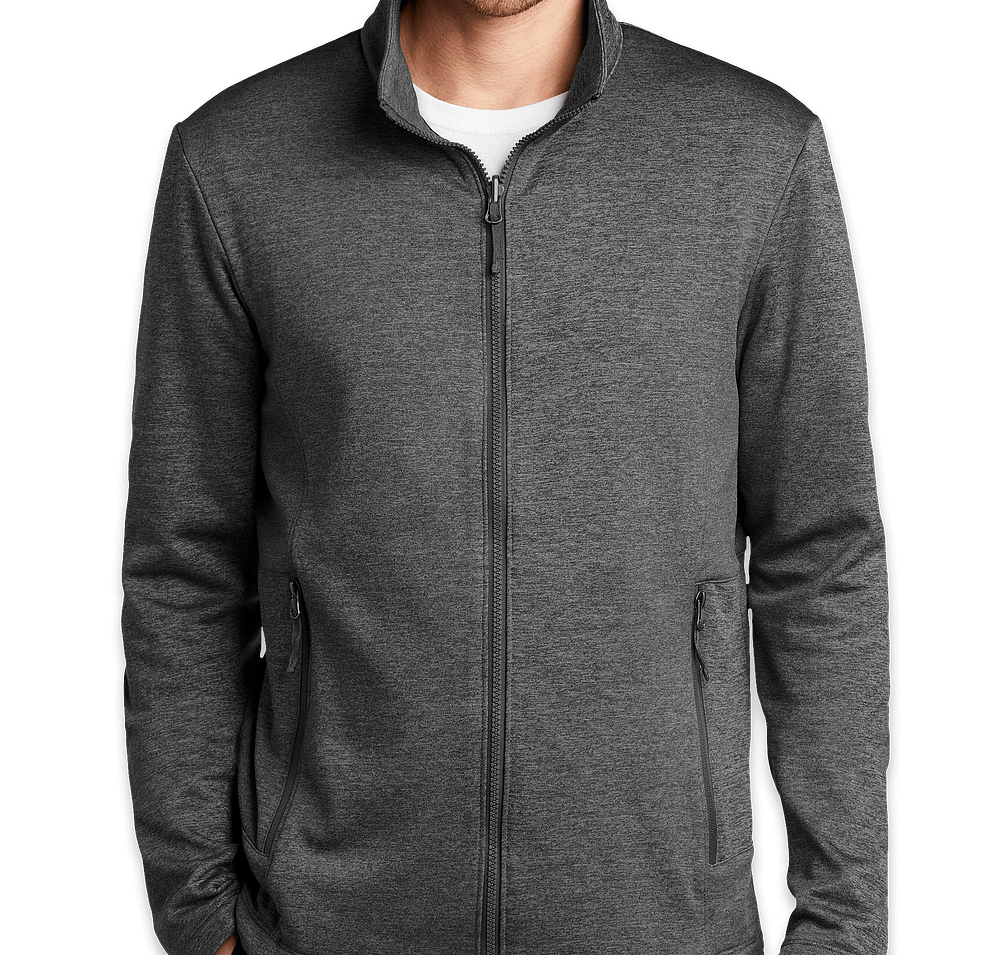 Port Authority Collective Striated Tech Fleece Jacket - Printed-default