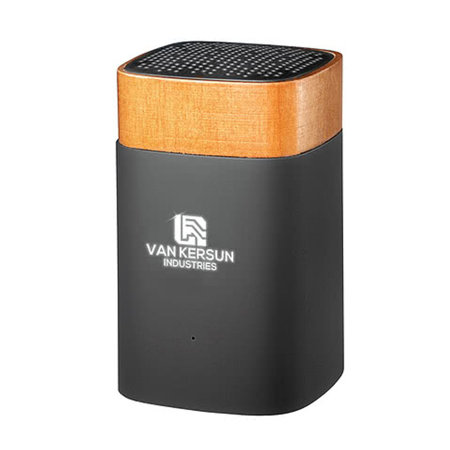 Laser Engraved SCX Innovative Design Maple Wood Clever 5W Speaker in Maple