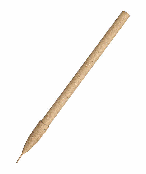 Eco Recycled Paper Gel Pen (black ink)
