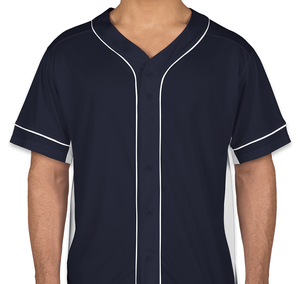 Augusta Slugger Full Button Baseball Jersey-default