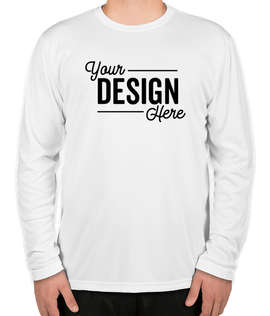 Sport-Tek Tall Competitor Long Sleeve Performance Shirt - Color: White