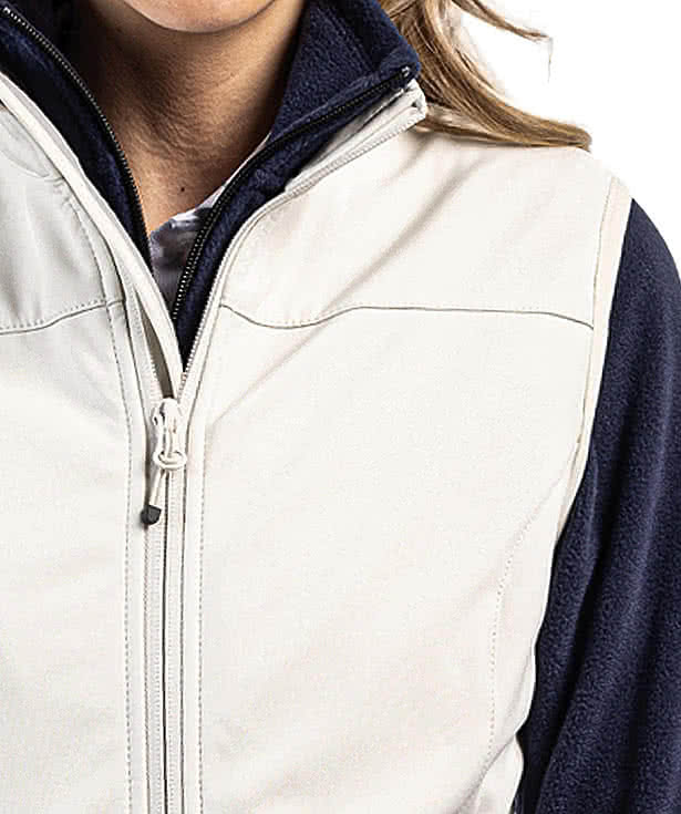 Clique by Cutter & Buck Women's Trail Eco Stretch Soft Shell Vest
