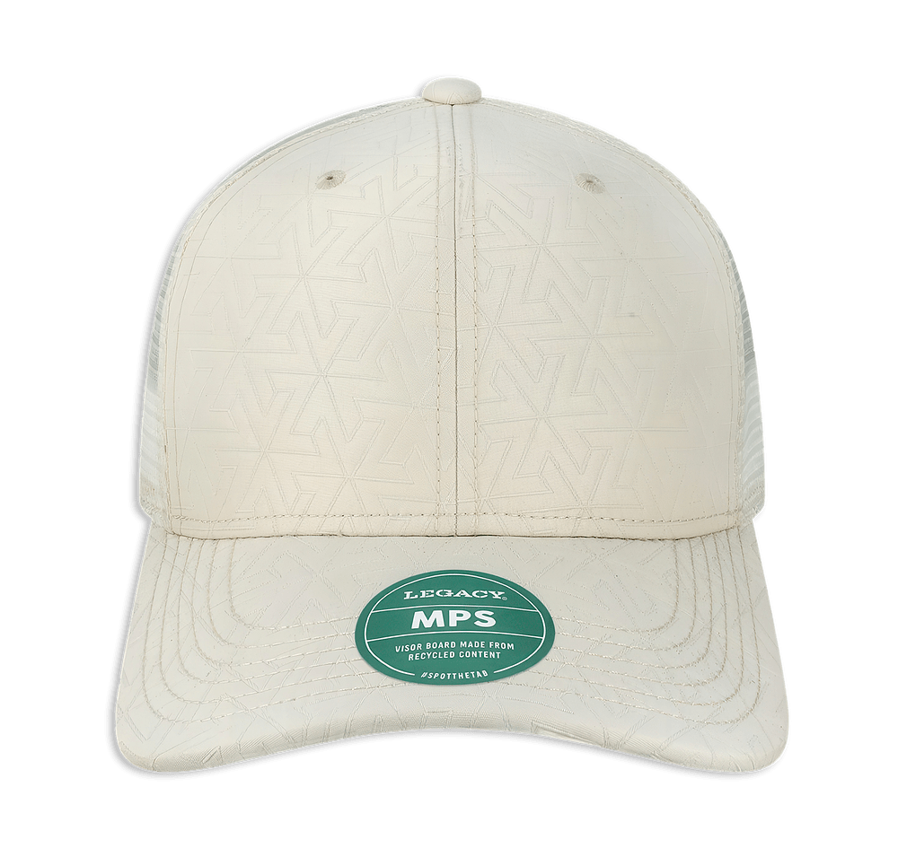 Legacy Six Panel Mesh Back Snapback Trucker Hat-default