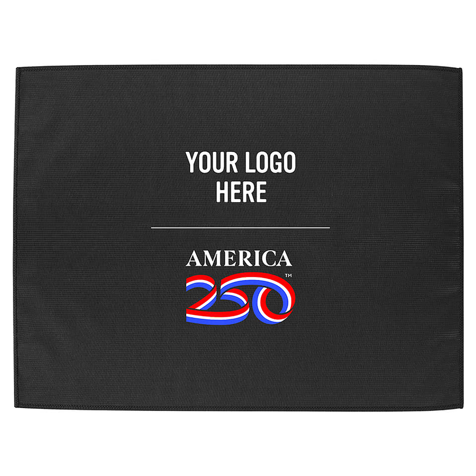 America250™ Microfiber Serge Hem Rally Towel