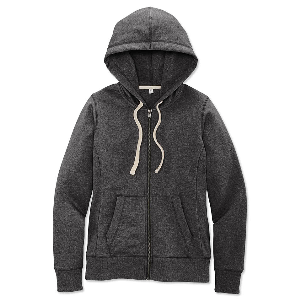 District Women's Re-Fleece Zip Hoodie