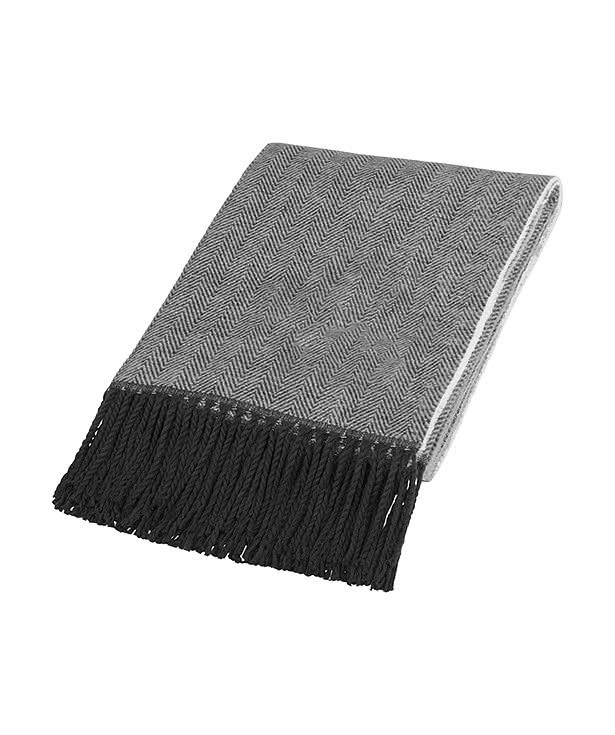Kanata Herringbone Throw Blanket