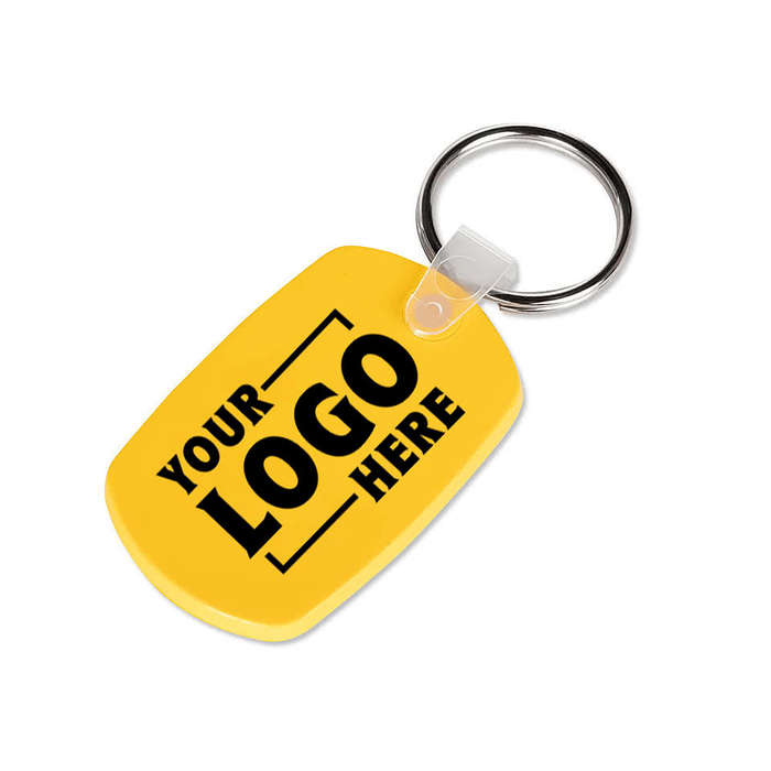 Standard Shape PVC Keychain