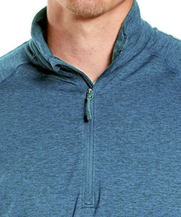Storm Creek Tall Pacesetter Recycled Performance Quarter Zip Shirt