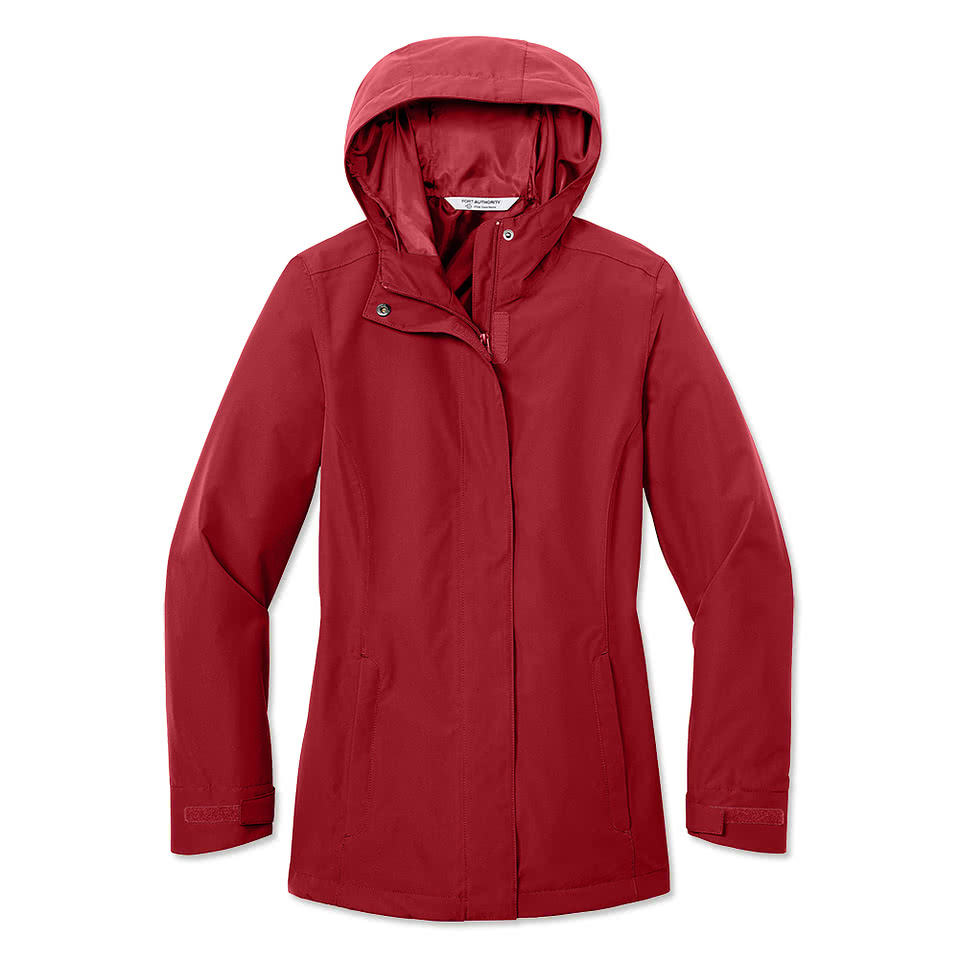 Port Authority Women's C-Free Recycled Rain Jacket