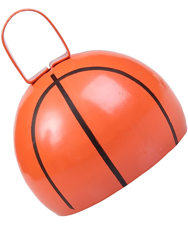 Round Basketball Cow Bell