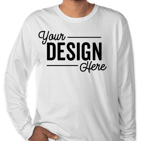 Custom Comfort Colors 100 Cotton Long Sleeve Shirt Design Long Sleeve T shirts Online at CustomInk