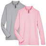Devon & Jones Women's CrownLux Performance Quarter Zip Sweatshirt