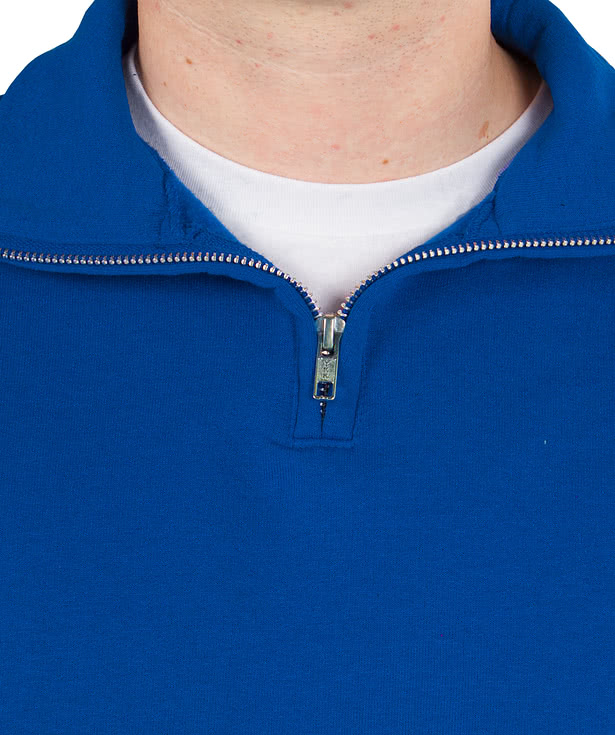 Jerzees Nublend Quarter Zip Sweatshirt - Embroidered
