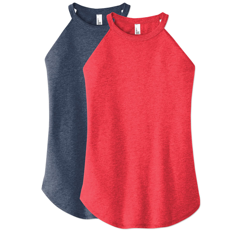 District Women's Tri-Blend Rocker Tank