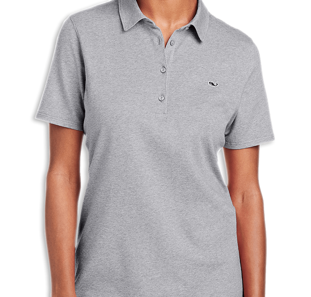 Vineyard Vines Women's Edgartown Logo Pique Polo - Embroidered-default