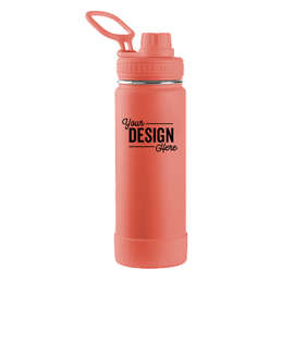 Takeya 18 oz. Actives Insulated Water Bottle - Color: Coral
