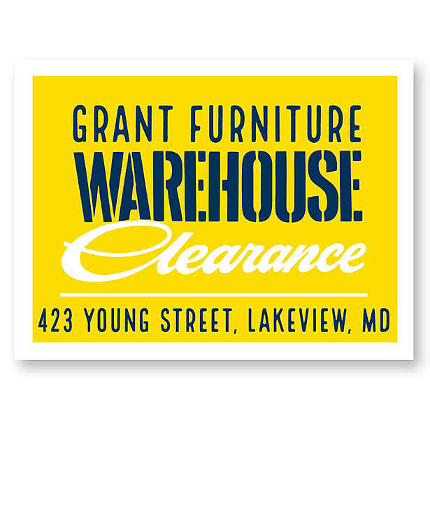 Full Color 24" x 18" Single Sided Plastic Sign
