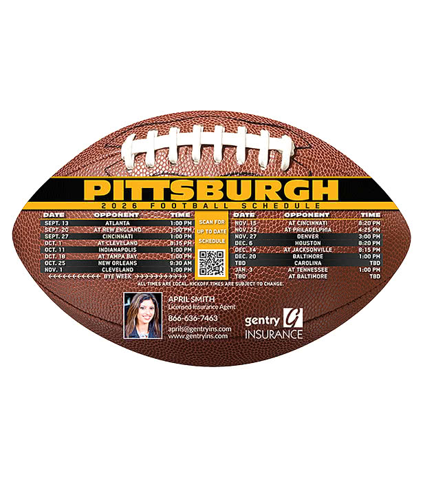Football Schedule Magnet
